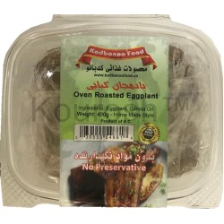 Frozen grilled eggplant