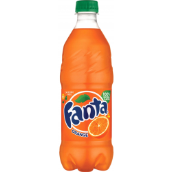Fanta Orange Bottle