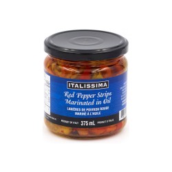 Italissima - Red Pepper Strips Marinated in Oil