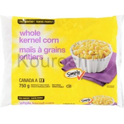 No Name Whole Kernel Corn, 750 G