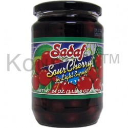 Pitted Sour Cherry in Light Syrup 24 oz